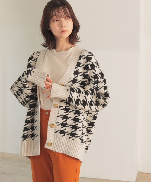 BeAMS DOT(ビームスドット)の「【WEB限定】BeAMS DOT / アソート柄 ビッグカーディガン(カーディガン/ボレロ・レディース・その他/レオパード・FREE)」の11枚目の写真
