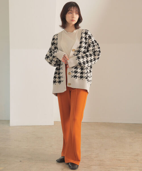 BeAMS DOT(ビームスドット)の「【WEB限定】BeAMS DOT / アソート柄 ビッグカーディガン(カーディガン/ボレロ・レディース・その他/レオパード・FREE)」の12枚目の写真