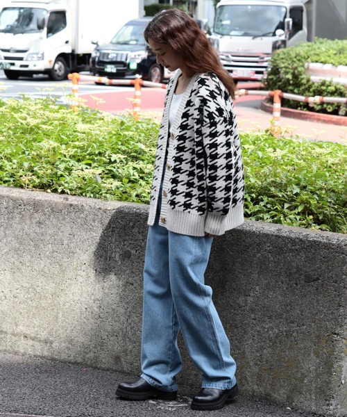 BeAMS DOT(ビームスドット)の「【WEB限定】BeAMS DOT / アソート柄 ビッグカーディガン(カーディガン/ボレロ・レディース・その他/レオパード・FREE)」の4枚目の写真