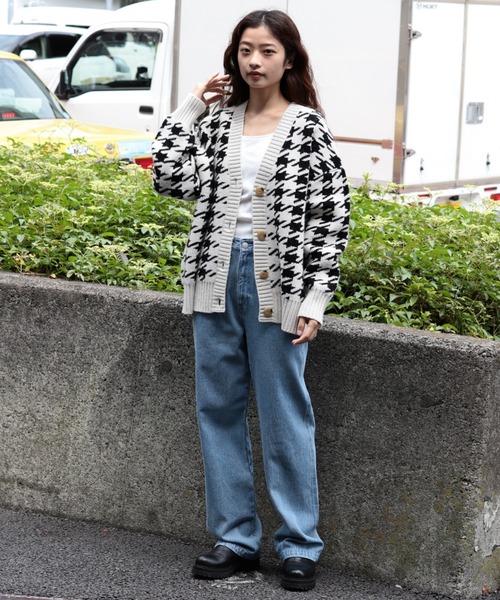 BeAMS DOT(ビームスドット)の「【WEB限定】BeAMS DOT / アソート柄 ビッグカーディガン(カーディガン/ボレロ・レディース・その他/レオパード・FREE)」の5枚目の写真