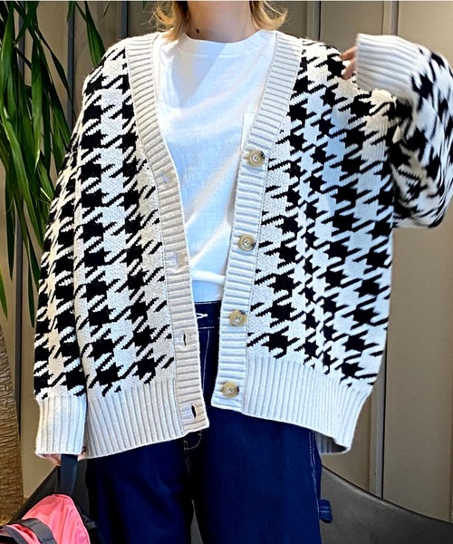 BeAMS DOT(ビームスドット)の「【WEB限定】BeAMS DOT / アソート柄 ビッグカーディガン(カーディガン/ボレロ・レディース・その他/レオパード・FREE)」の6枚目の写真