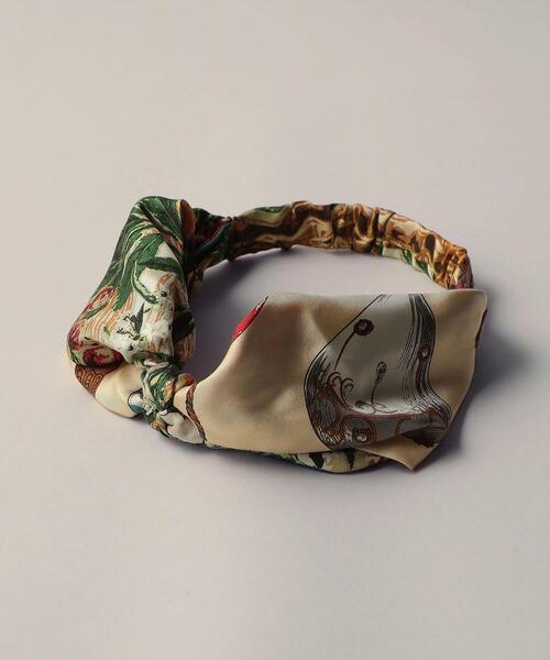 manipuri（マニプリ）の「【WEB限定】＜manipuri（マニプリ）＞ ノットヘアバンド（ヘアバンド・レディース・ベージュ/ダークブラウン/ケリー・FREE）」の3枚目の写真