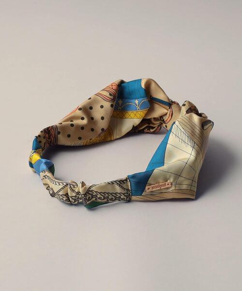 manipuri（マニプリ）の「【WEB限定】＜manipuri（マニプリ）＞ ノットヘアバンド（ヘアバンド・レディース・ベージュ/ダークブラウン/ケリー・FREE）」の5枚目の写真