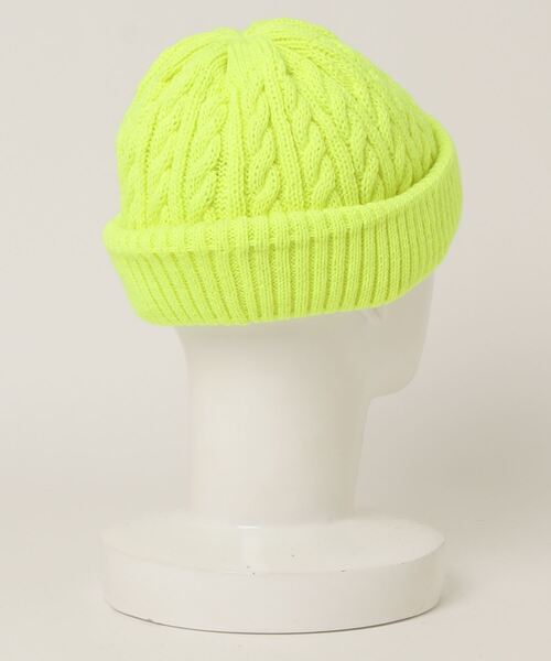 Sense of Grace(センスオブグレース)の「ROLL WATCH STAMP ケーブル編み ロールワッチ(ニットキャップ/ビーニー・メンズ・ブラック/ブラウン/グレー/イエロー/オレンジ・FREE)」の11枚目の写真