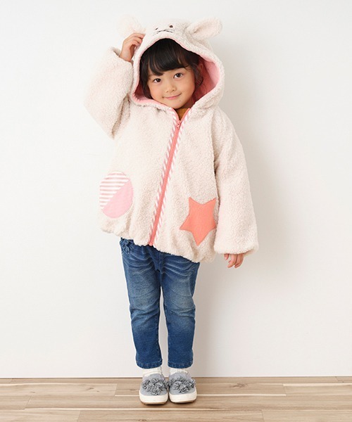 Love&Peace&Money（ラブアンドピースアンドマネー）の「GIRLSニットデニムロングストレッチパンツ（デニムパンツ・キッズ・ネイビー・110cm/90cm/80ｃｍ/120cm/100cm/130cm）」の17枚目の写真