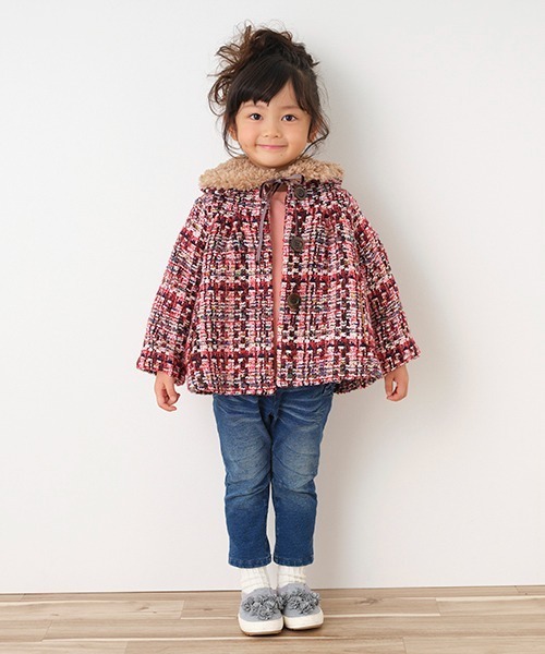 Love&Peace&Money（ラブアンドピースアンドマネー）の「GIRLSニットデニムロングストレッチパンツ（デニムパンツ・キッズ・ネイビー・110cm/90cm/80ｃｍ/120cm/100cm/130cm）」の14枚目の写真