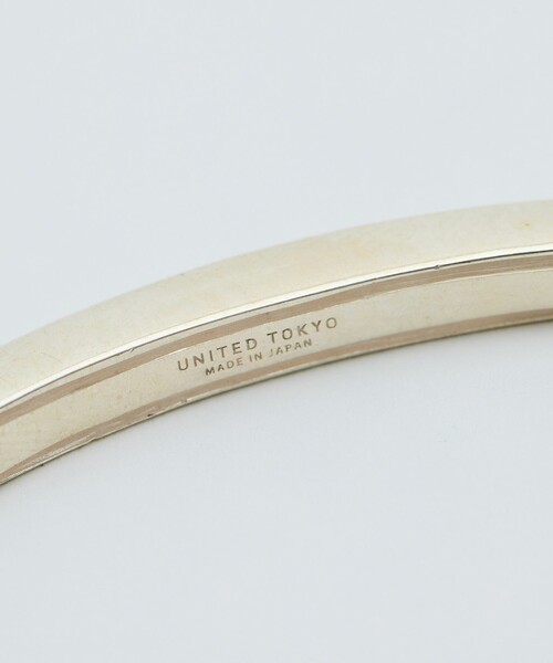 UNITED TOKYO（ユナイテッドトウキョウ）の「レイヤードバングル（ブレスレット・メンズ・シルバー・FREE）」の3枚目の写真