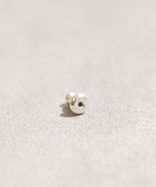 HERGO（ハーゴ）の「HERGO ハーゴ / Fence Chain pierce シルバー925フェンスチェーンピアス / her-p003（ピアス（片耳用）・メンズ・シルバー・FREE）」の6枚目の写真