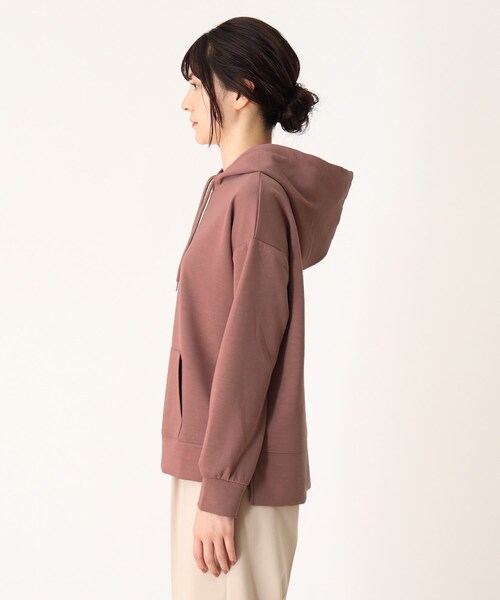 DRESKIP（ドレスキップ）の「◆やわらかダンボ－ルプルパ－カー（パーカー・レディース・ダークブラウン/ベビーピンク/ライトベージュ/ブラック・02/03/04）」の9枚目の写真