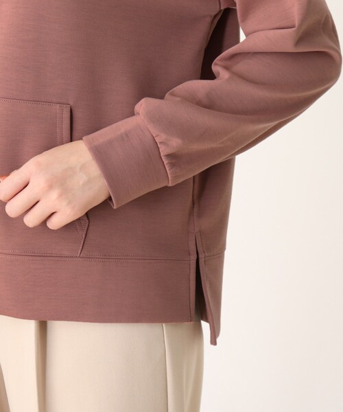 DRESKIP（ドレスキップ）の「◆やわらかダンボ－ルプルパ－カー（パーカー・レディース・ダークブラウン/ベビーピンク/ライトベージュ/ブラック・02/03/04）」の12枚目の写真