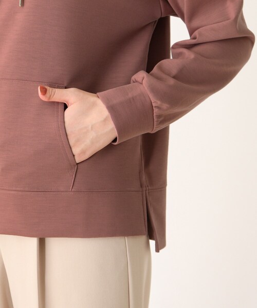 DRESKIP（ドレスキップ）の「◆やわらかダンボ－ルプルパ－カー（パーカー・レディース・ダークブラウン/ベビーピンク/ライトベージュ/ブラック・02/03/04）」の15枚目の写真