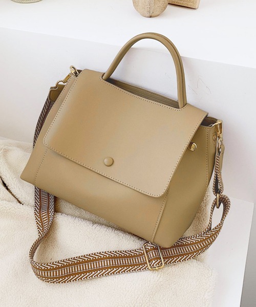 Amulet(アミュレット)の「2wayショルダーハンドバッグ(ショルダーバッグ・レディース・ブラック/ベージュ/ブラウン/ブルー・FREE)」の15枚目の写真