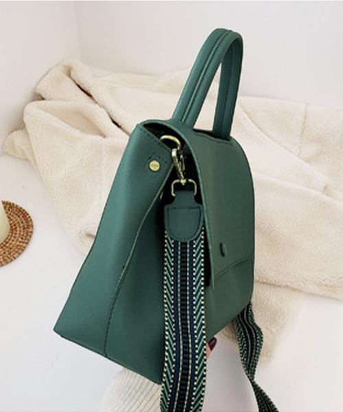 Amulet(アミュレット)の「2wayショルダーハンドバッグ(ショルダーバッグ・レディース・ブラック/ベージュ/ブラウン/ブルー・FREE)」の5枚目の写真