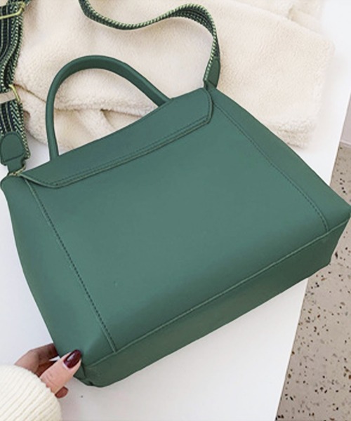 Amulet(アミュレット)の「2wayショルダーハンドバッグ(ショルダーバッグ・レディース・ブラック/ベージュ/ブラウン/ブルー・FREE)」の8枚目の写真