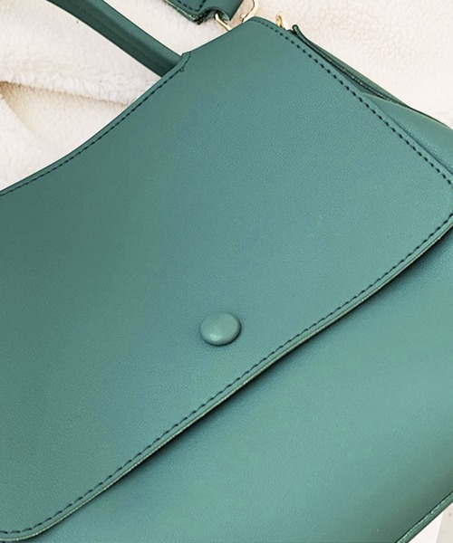 Amulet(アミュレット)の「2wayショルダーハンドバッグ(ショルダーバッグ・レディース・ブラック/ベージュ/ブラウン/ブルー・FREE)」の10枚目の写真