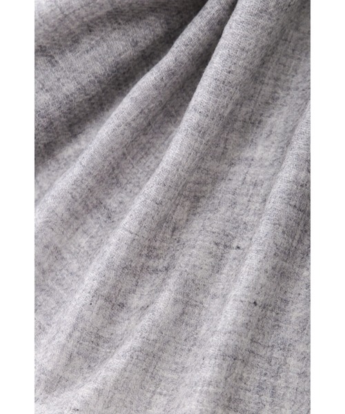 human woman(ヒューマンウーマン)の「◆カシミヤストール(ストール/ショール・レディース・ブルー/グレー・フリ-)」の7枚目の写真