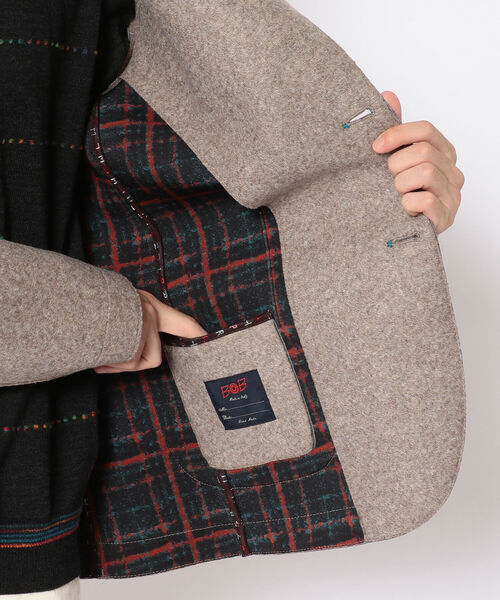 BOB ボンディングジャケット 46 Sサイズ ネイビー JACKET｜ジャケット