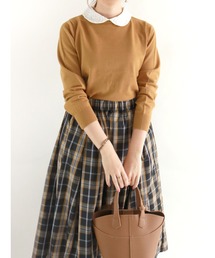 Te chichi | レース衿ニット(ニット/セーター)