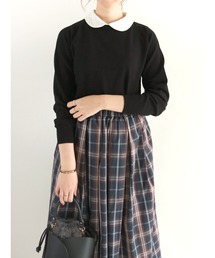 Te chichi | レース衿ニット(ニット/セーター)