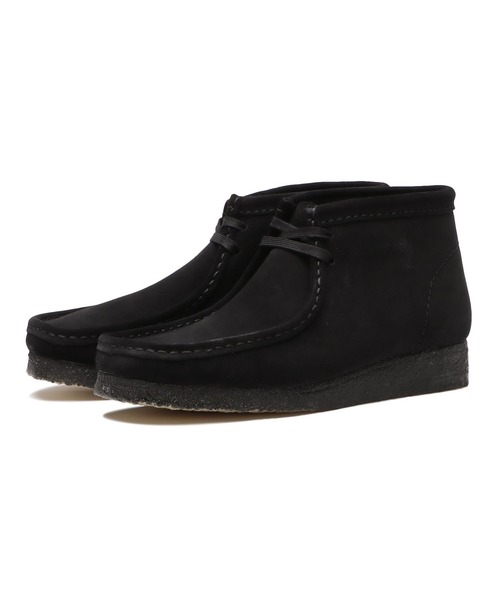 Clarks（クラークス）の「Wallabee Boot　26155517（モカシン/デッキシューズ・メンズ・ブラック系その他・8/7/9h/9/11/10/8h/6h/7h/6）」の3枚目の写真