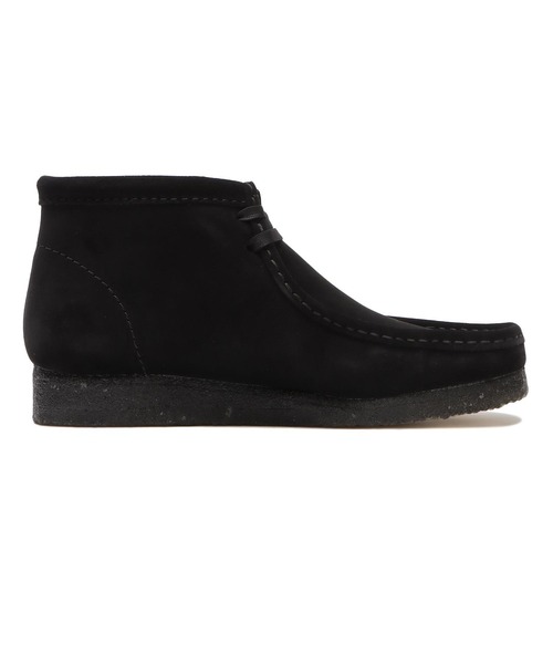 Clarks（クラークス）の「Wallabee Boot　26155517（モカシン/デッキシューズ・メンズ・ブラック系その他・8/7/9h/9/11/10/8h/6h/7h/6）」の2枚目の写真