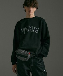 CLASSIC APPLIQUE LOGO CREWNECK SWEATSHIRT/クラシックアップリケロゴクルーネックスウェットシャツ