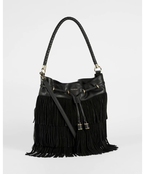 Ted Baker（テッドベーカー）の「PINOTTA フリンジ バケットバッグ（ショルダーバッグ）」 WEAR