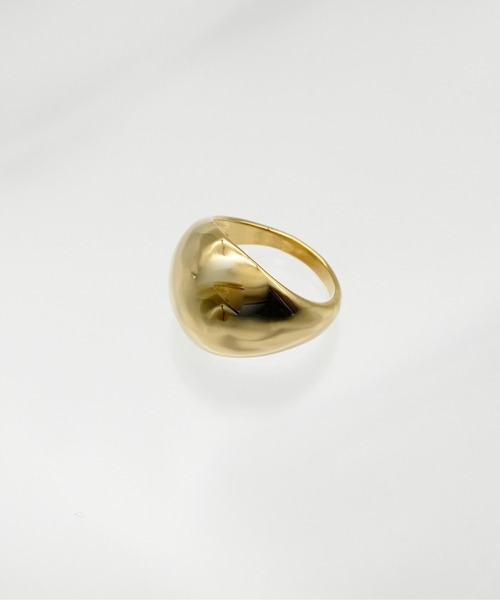 SIGNAL(シグナル)の「【ZOZO限定】Bold Line Ring / ボールドラインリング(リング・レディース・シルバー/ゴールド・#13/#11)」の8枚目の写真