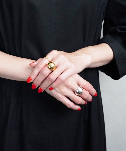 SIGNAL(シグナル)の「【ZOZO限定】Bold Line Ring / ボールドラインリング(リング・レディース・シルバー/ゴールド・#13/#11)」の11枚目の写真