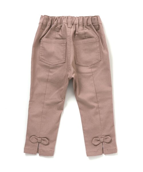 apres les cours（アプレレクール）の「WEB限定 うしろスリット＆りぼんテーパードパンツ 9分丈（その他パンツ・キッズ・ラベンダー/ベージュ/ブラウン/インディゴブルー・130/140/90/100/110/120/80）」の19枚目の写真