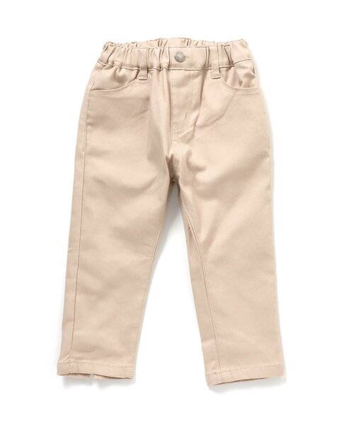 apres les cours（アプレレクール）の「WEB限定 うしろスリット＆りぼんテーパードパンツ 9分丈（その他パンツ・キッズ・ラベンダー/ベージュ/ブラウン/インディゴブルー・130/140/90/100/110/120/80）」の6枚目の写真