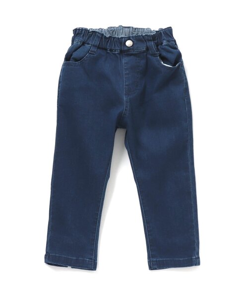 apres les cours（アプレレクール）の「WEB限定 うしろスリット＆りぼんテーパードパンツ 9分丈（その他パンツ・キッズ・ラベンダー/ベージュ/ブラウン/インディゴブルー・130/140/90/100/110/120/80）」の17枚目の写真