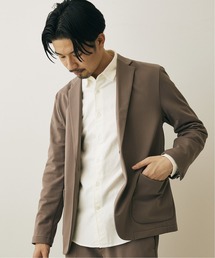 417 EDIFICE | 【BEGIN掲載 M＆M】 トリコット ストレッチ 2B ジャケット(テーラードジャケット)