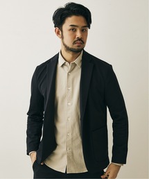 417 EDIFICE | 【BEGIN掲載 M&M】 トリコット ストレッチ 2B ジャケット(テーラードジャケット)