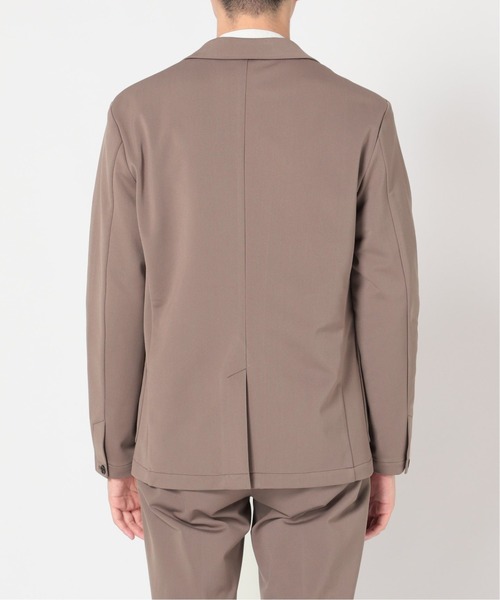 417 EDIFICE（フォーワンセブンエディフィス）の「【BEGIN掲載 M＆M】 トリコット ストレッチ 2B ジャケット（テーラードジャケット・メンズ・ブラック/ブラウン/カーキ・SMALL/MEDIUM/LARGE/X-LARGE）」の10枚目の写真