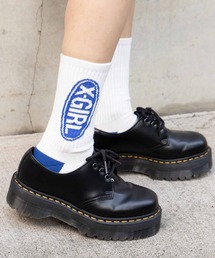 X-girl | BASIC OVAL LOGO RIB SOCKS(ソックス/靴下)