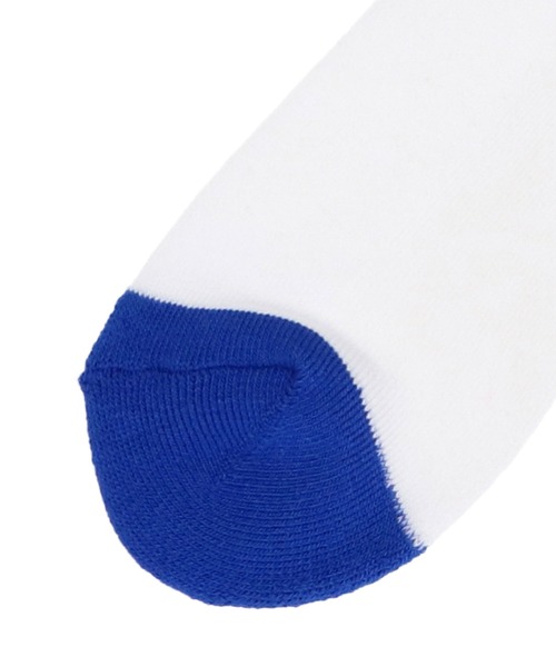 X-girl(エックスガール)の「BASIC OVAL LOGO RIB SOCKS(ソックス/靴下・レディース・ブラック/レッド/ブルー・ONE SIZE)」の10枚目の写真