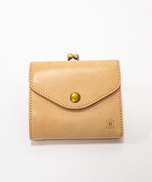 BELLIES YORK（ベリーズヨーク）の「【BELLIES YORK/ベリーズヨーク】がま口折財布 2つ折り財布　イタリア牛革（財布）」
