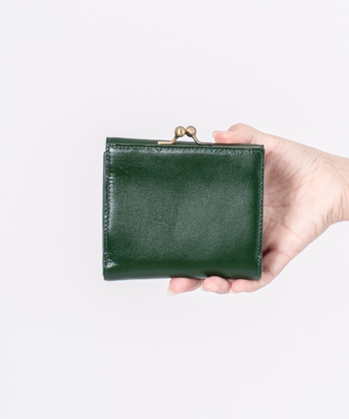 セール】【BELLIES YORK/ベリーズヨーク】がま口折財布 2つ折り