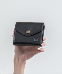 BELLIES YORK（ベリーズヨーク）の「【BELLIES YORK/ベリーズヨーク】がま口折財布 2つ折り財布　イタリア牛革（財布）」