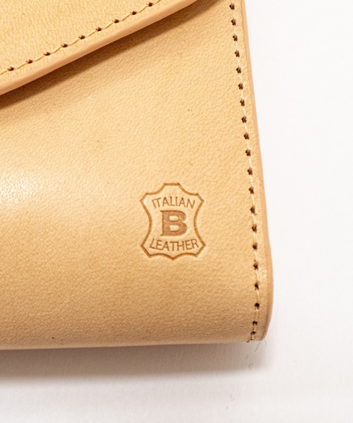 BELLIES YORK（ベリーズヨーク）の「【BELLIES YORK/ベリーズヨーク】がま口折財布 2つ折り財布　イタリア牛革（財布・レディース・ブラック/ブラウン/ブラウン系その他/ブラック系その他/グレー/ナチュラル/アイボリー/グリーン/ベージュ/アッシュグレー/ライトベージュ・FREE）」の15枚目の写真