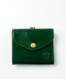 BELLIES YORK（ベリーズヨーク）の「【BELLIES YORK/ベリーズヨーク】がま口折財布 2つ折り財布　イタリア牛革（財布）」