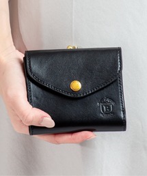 BELLIES YORK（ベリーズヨーク）の「【BELLIES YORK/ベリーズヨーク】がま口折財布 2つ折り財布　イタリア牛革（財布）」