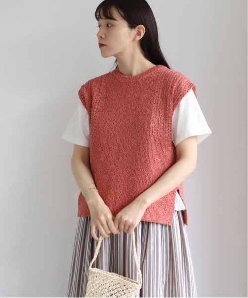 ７GLUPINUS crochet vest