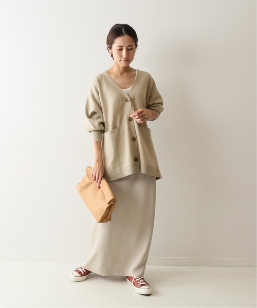 FRAMeWORK(フレームワーク)の「【WEB限定】コットンWフェイスカーディガン◆(カーディガン/ボレロ・レディース・パープル/モカ・FREE)」の10枚目の写真