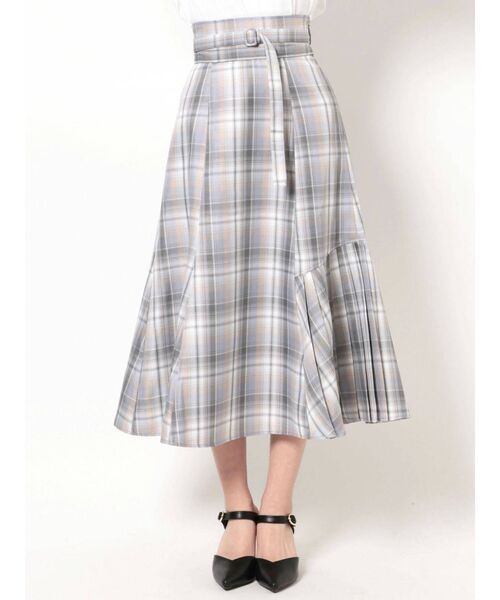 dazzlin(ダズリン)の「サイドプリーツマーメイドスカート(スカート・レディース・ベージュ/モカ/その他1・SMALL/MEDIUM)」の12枚目の写真