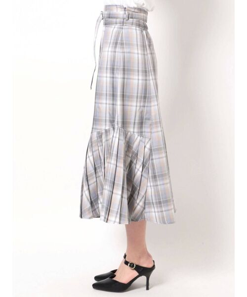 dazzlin(ダズリン)の「サイドプリーツマーメイドスカート(スカート・レディース・ベージュ/モカ/その他1・SMALL/MEDIUM)」の11枚目の写真