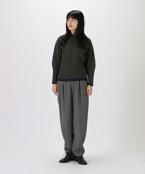 ZUCCa（ズッカ）の「T/Wウォッシャブル/パンツ（その他パンツ・レディース・ブラック/カーキ/グレー・M size/S size）」の12枚目の写真