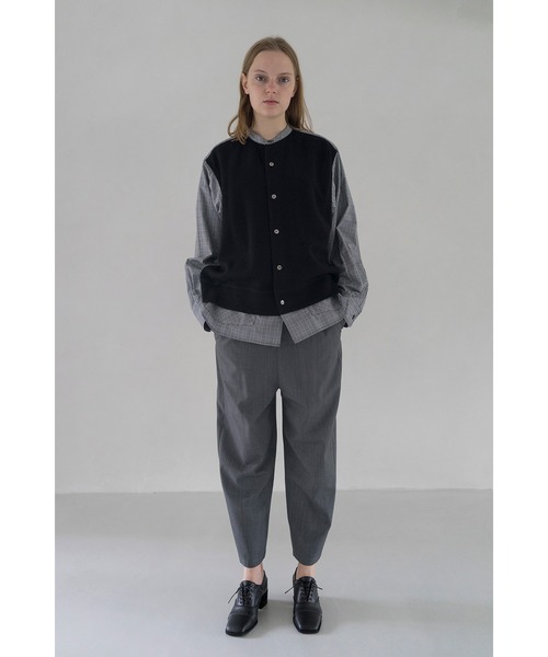 ZUCCa（ズッカ）の「T/Wウォッシャブル/パンツ（その他パンツ・レディース・ブラック/カーキ/グレー・M size/S size）」の4枚目の写真