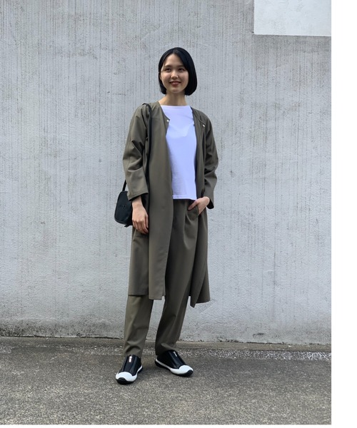 ZUCCa（ズッカ）の「T/Wウォッシャブル/パンツ（その他パンツ・レディース・ブラック/カーキ/グレー・M size/S size）」の14枚目の写真